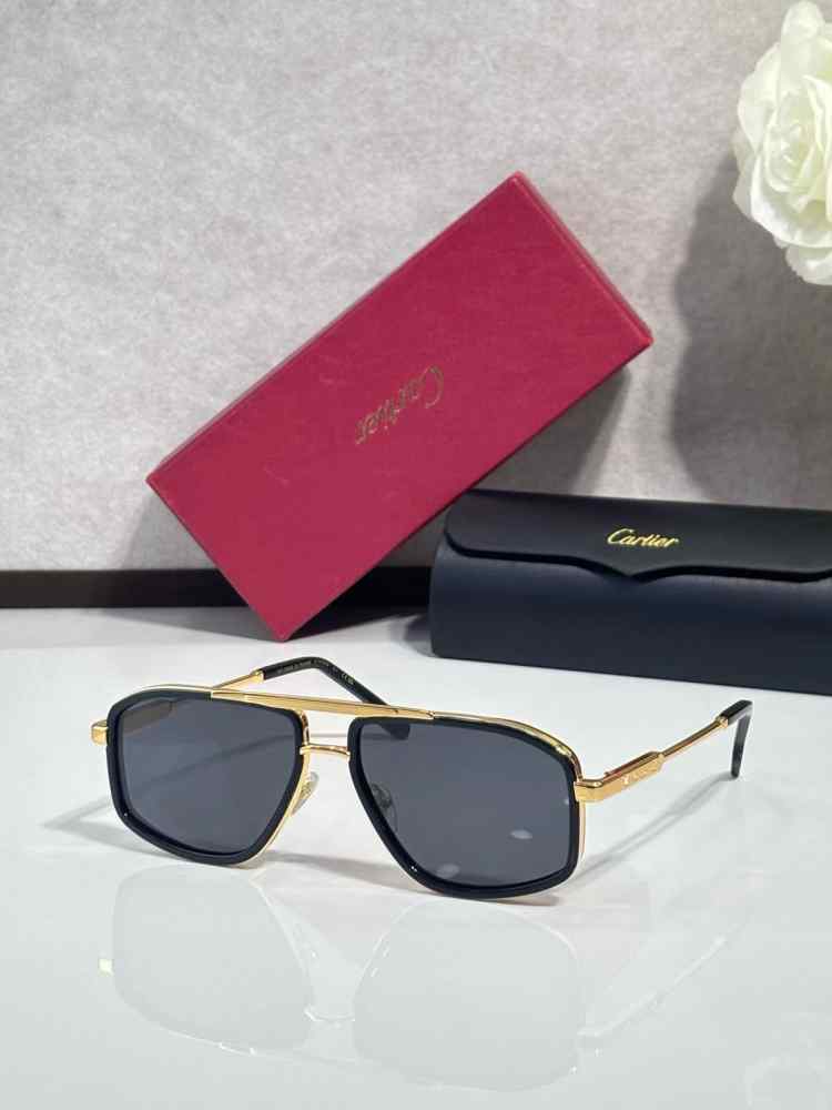 Cartier Grey Luxury Sunglasses