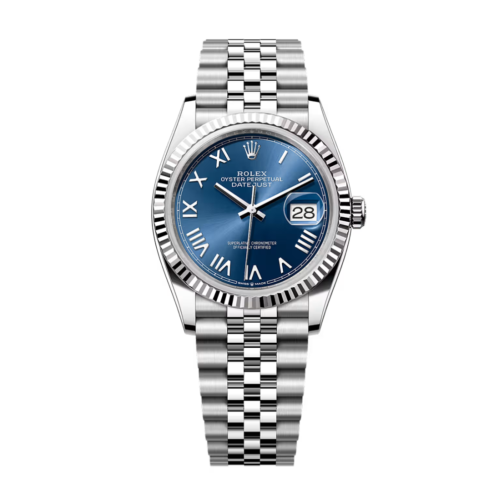 Rolex Datejust 36 Oyster, Oystersteel and White Gold Watch 126234