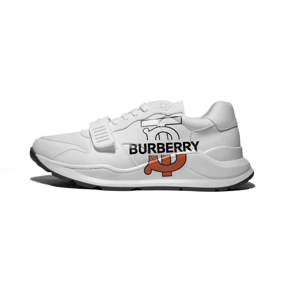 Burberry TB Print White Premium Sneakers