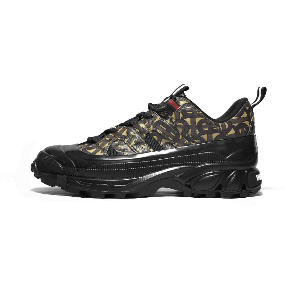 Burberry Black & Brown Premium Quality Sneakers