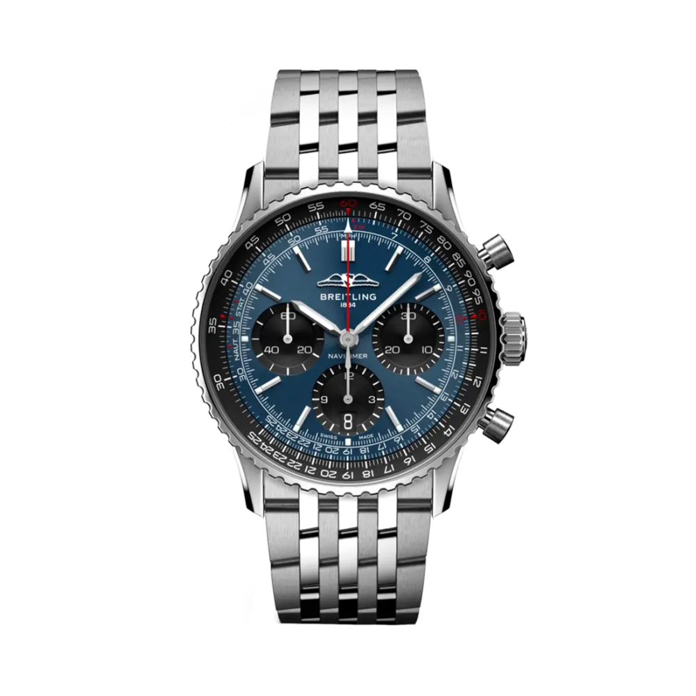 Breitling Navitimer B01 Chronograph 41 Blue Dial Watch AB0139241C1A1