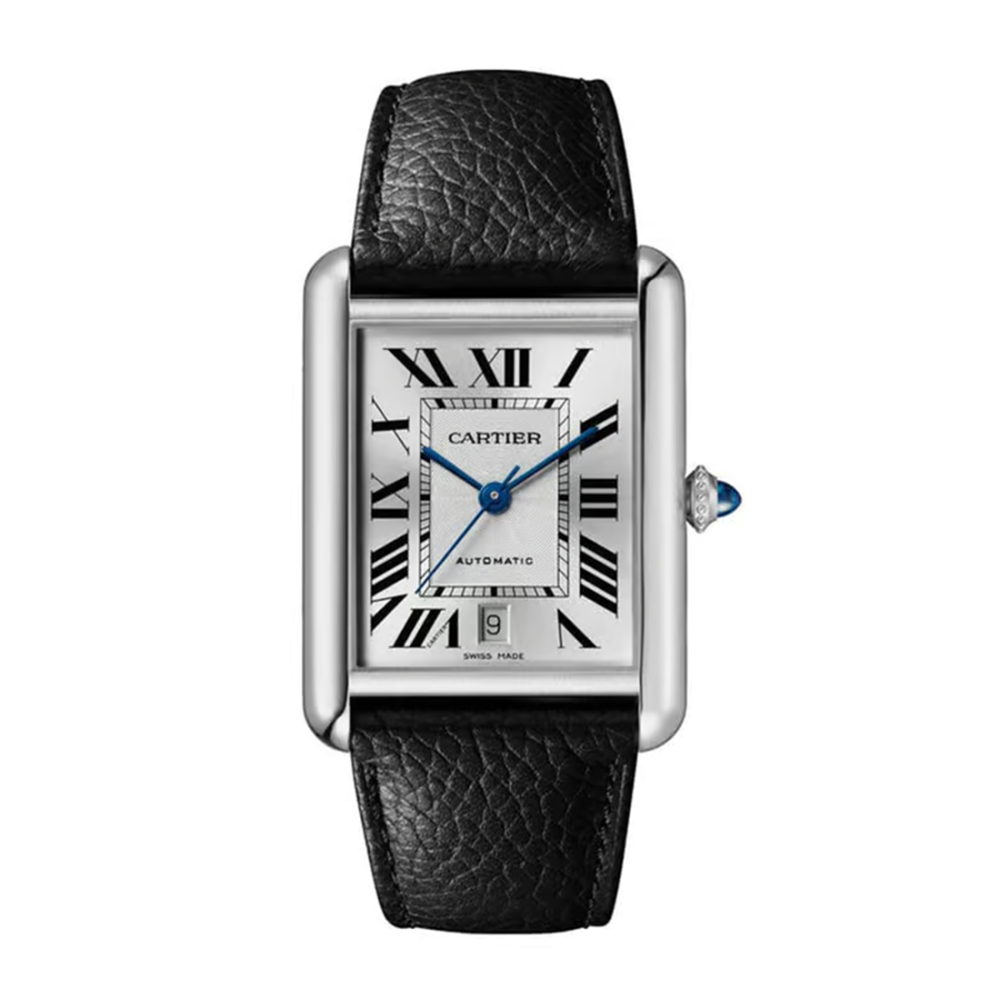 Cartier Tank Must de Cartier Extra-Large Model White Dial Watch WSTA0141