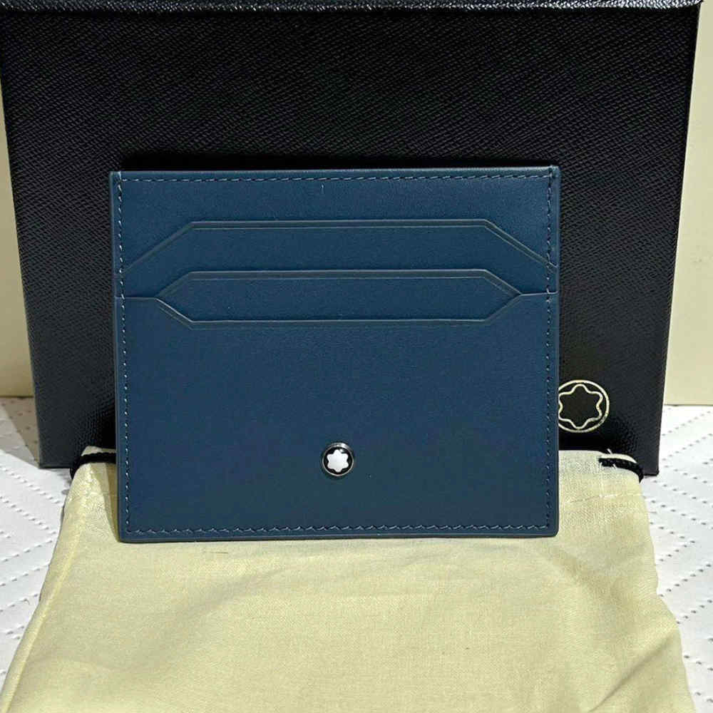 Mont Blanc Blue Premium Pocket Organiser