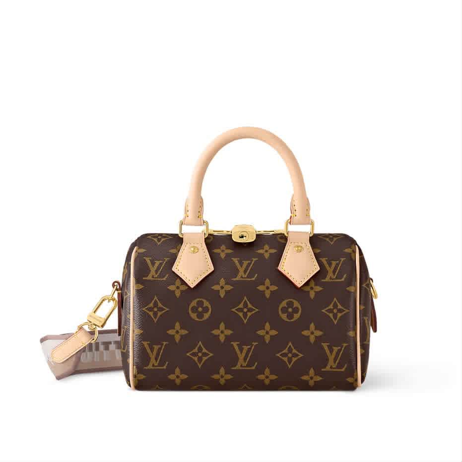 Louis Vuitton Speedy Soft 30 Lucky Brown Handbag