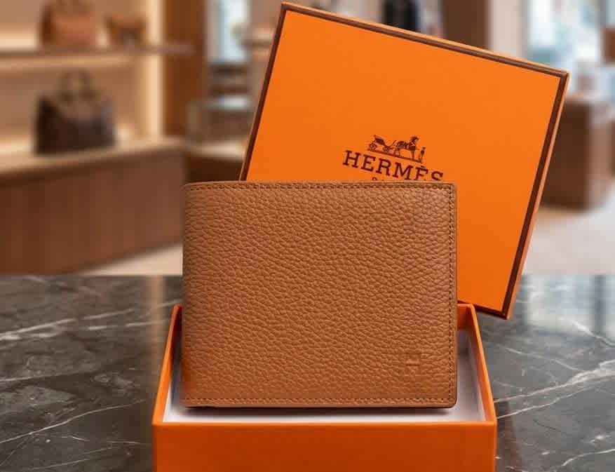 Hermes Brown Premium Quality wallet