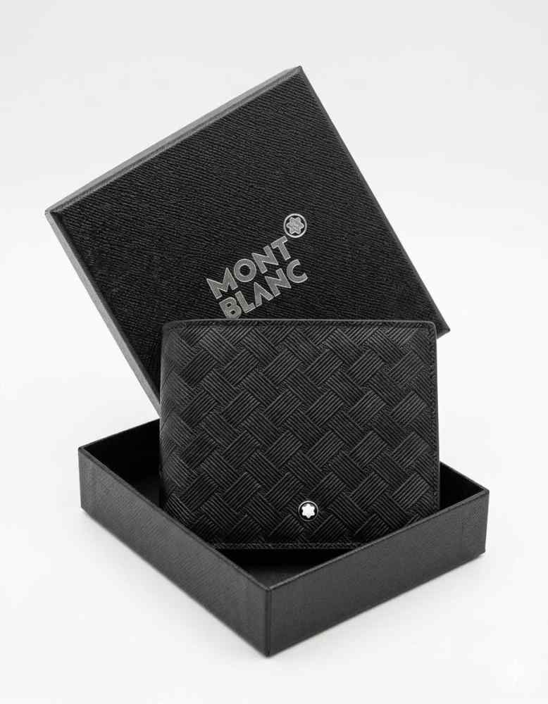 Mont Blanc Black Premium Compact Wallet