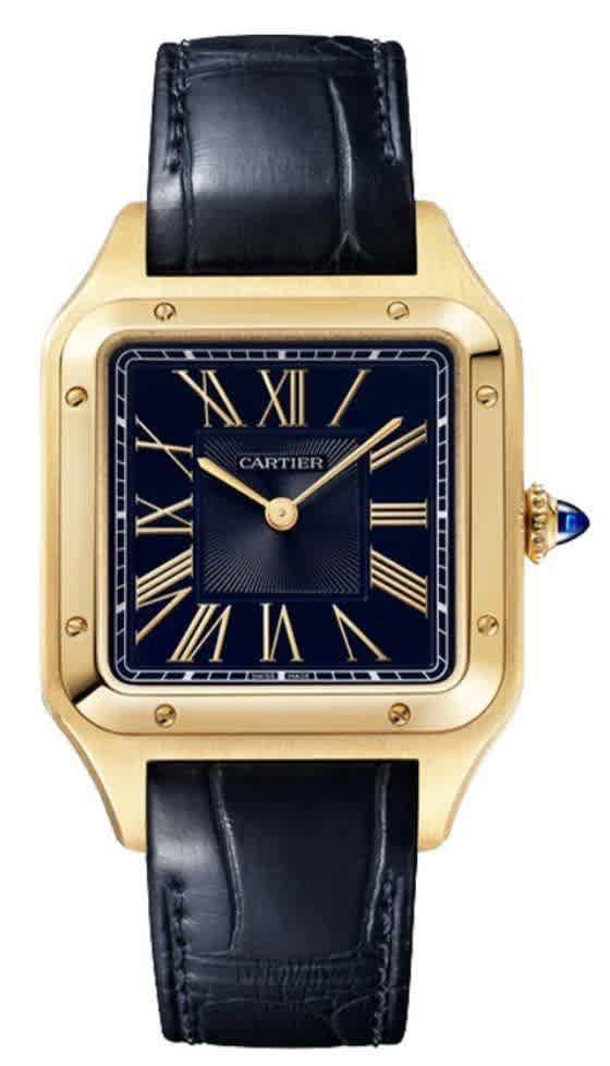 Cartier Santos-Dumont Large 18K Rose Gold Model Watch WGSA0032