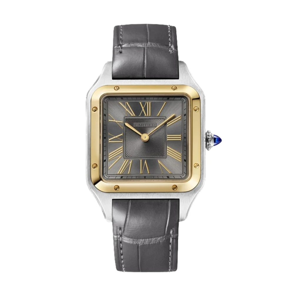 Cartier Santos-Dumont Large Two-Tone Model Watch W2SA0028