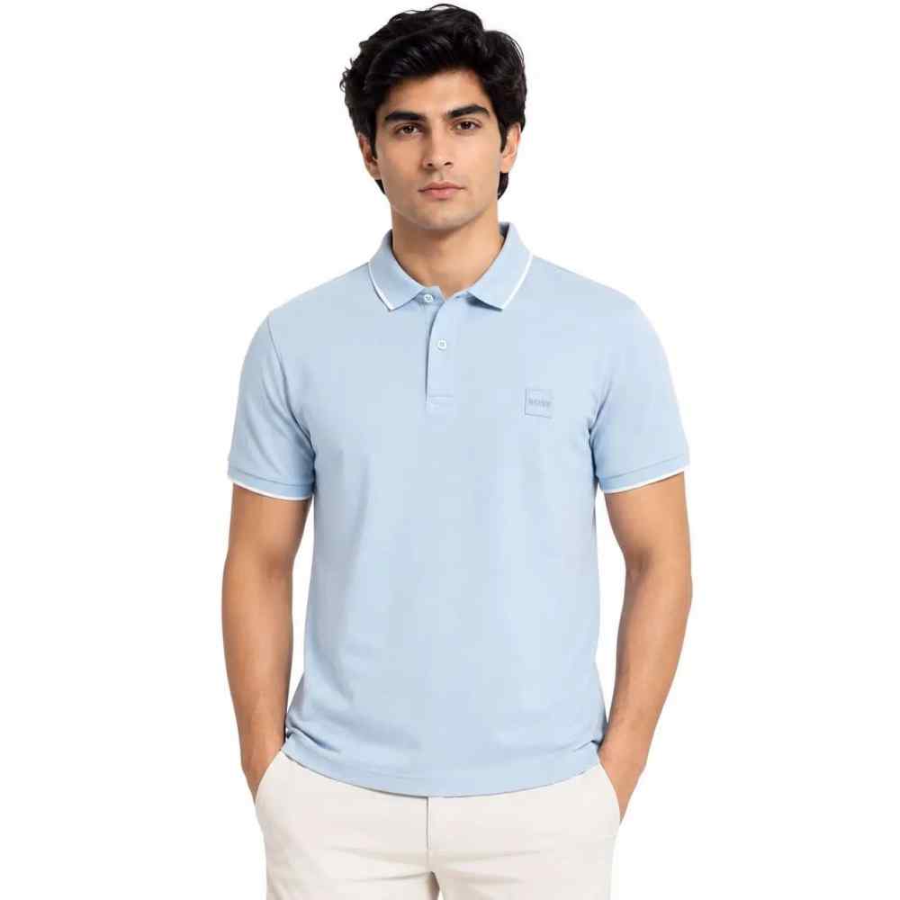Hugo Boss Sky Blue Premium Quality Tees