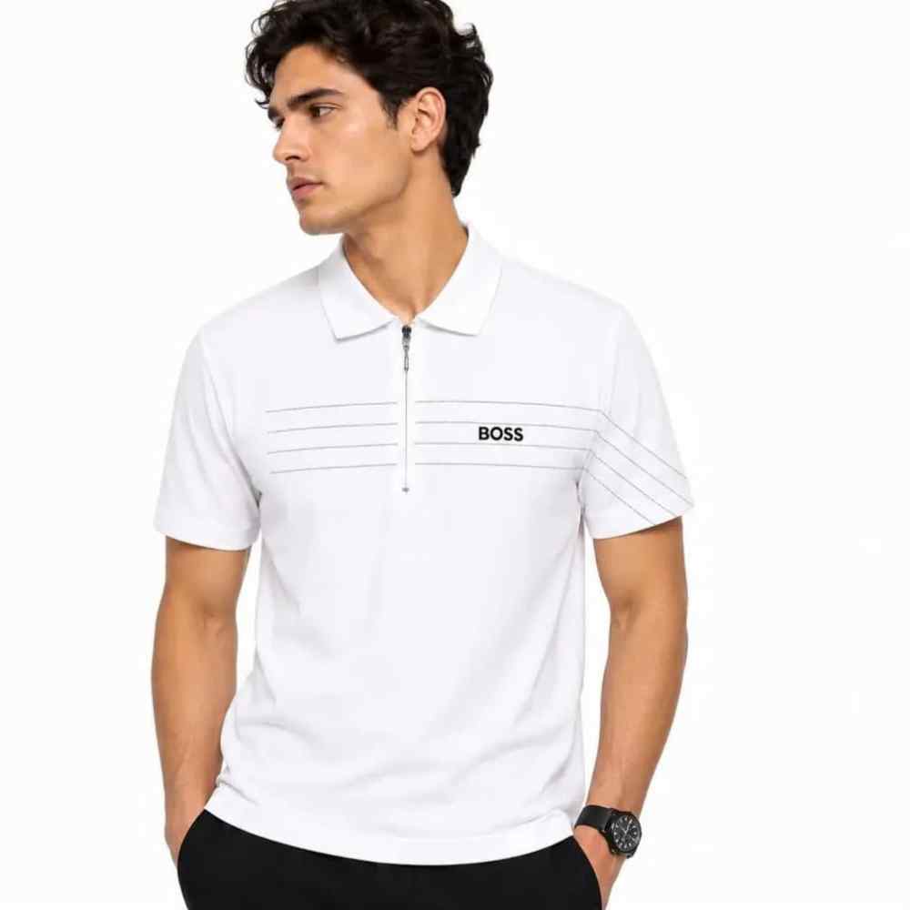 Hugo Boss White Premium Quality Tees