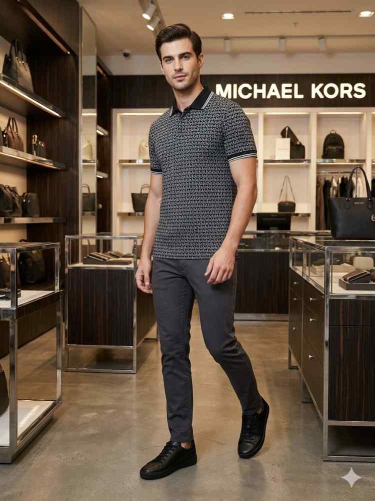 Michael Kors Black Premium Quality T-shirt