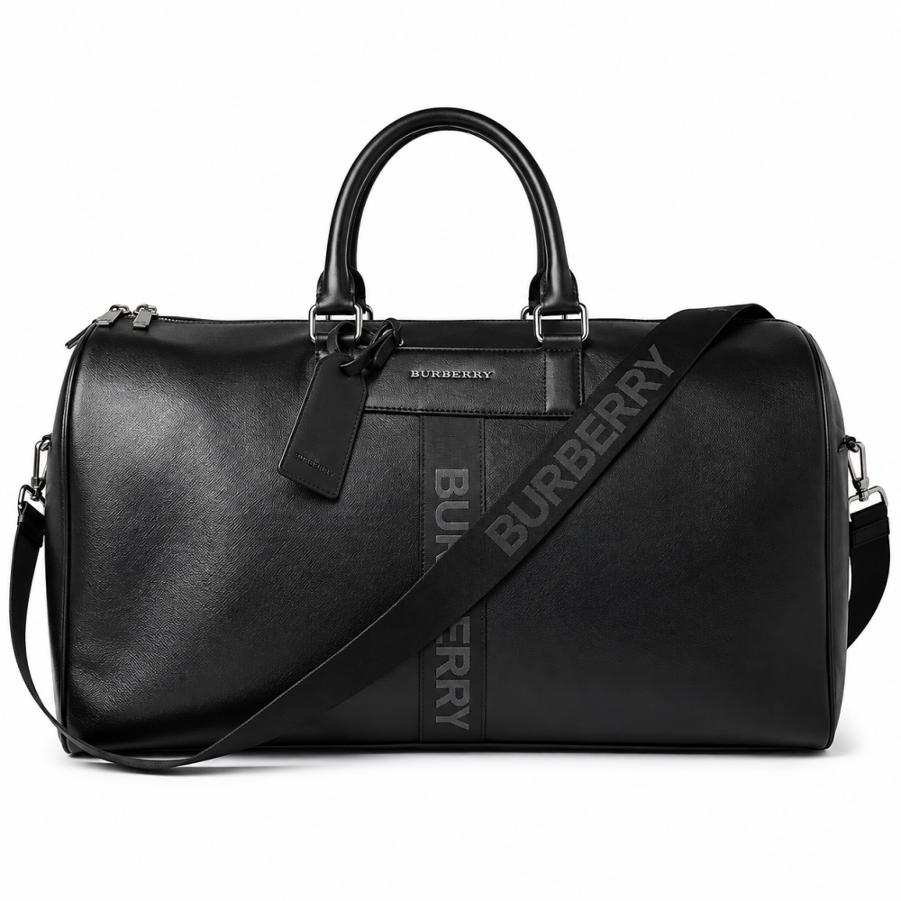 Burberry Holdall Black Duffle Bag