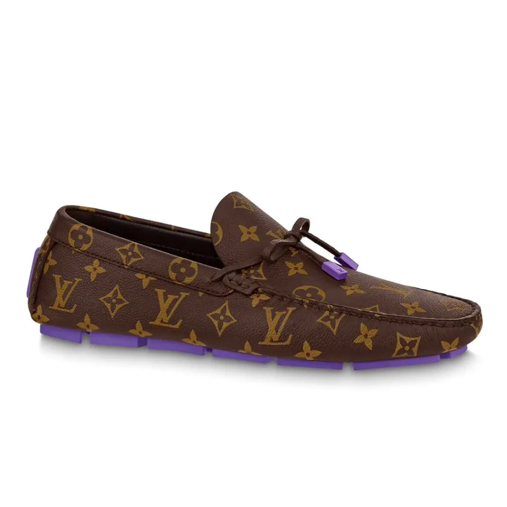 Louis Vuitton Hockenheim Moccasin Brown Loafers