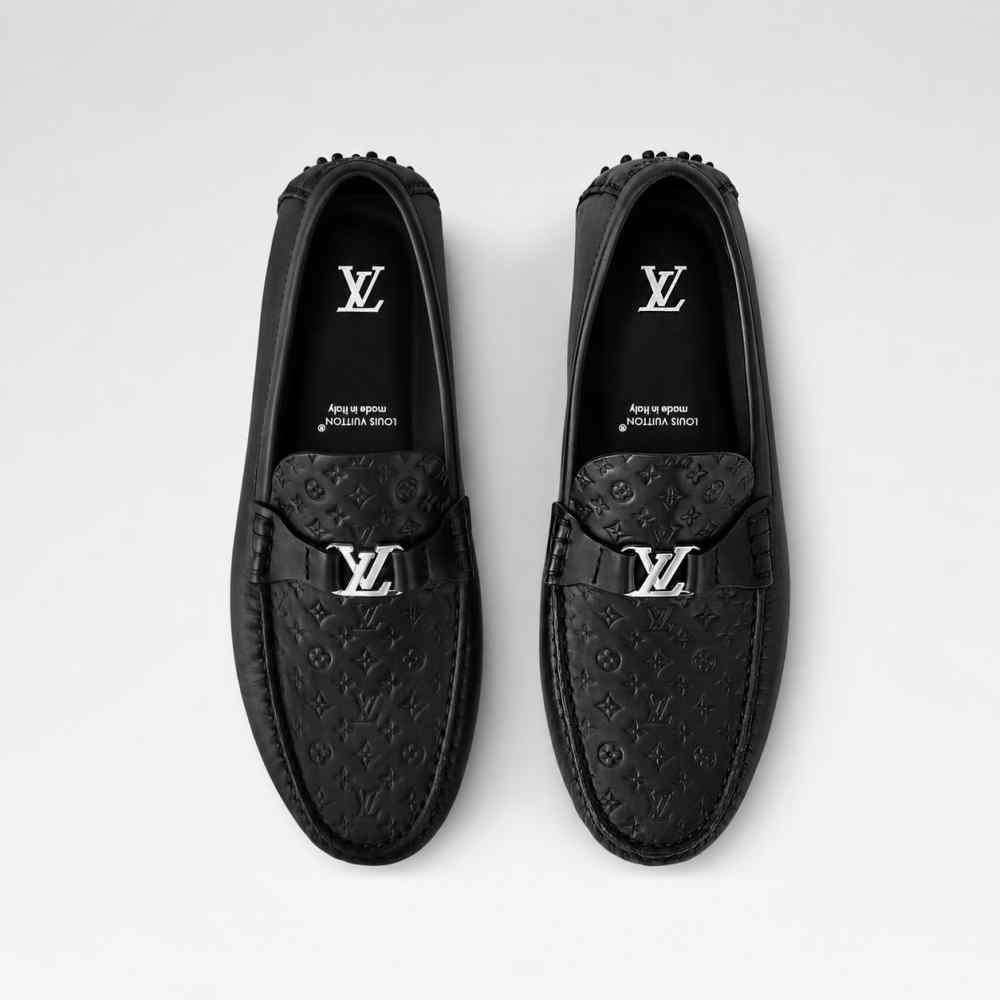Louis Vuitton Black Premium Quality Loafers