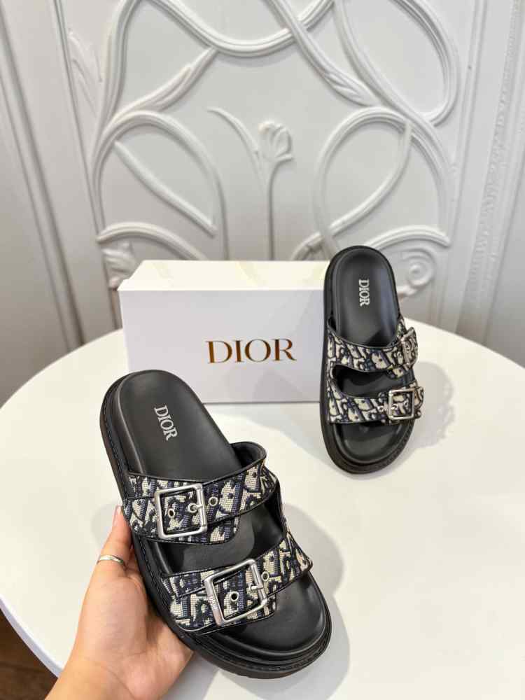 Dior Black Premium Quality Women's Slides