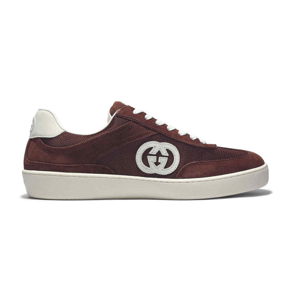 Gucci Wine Premium Interlocking G Sneaker