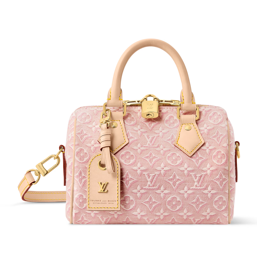 Louis Vuitton Speedy Bandoulière 20 in Rose Ruban