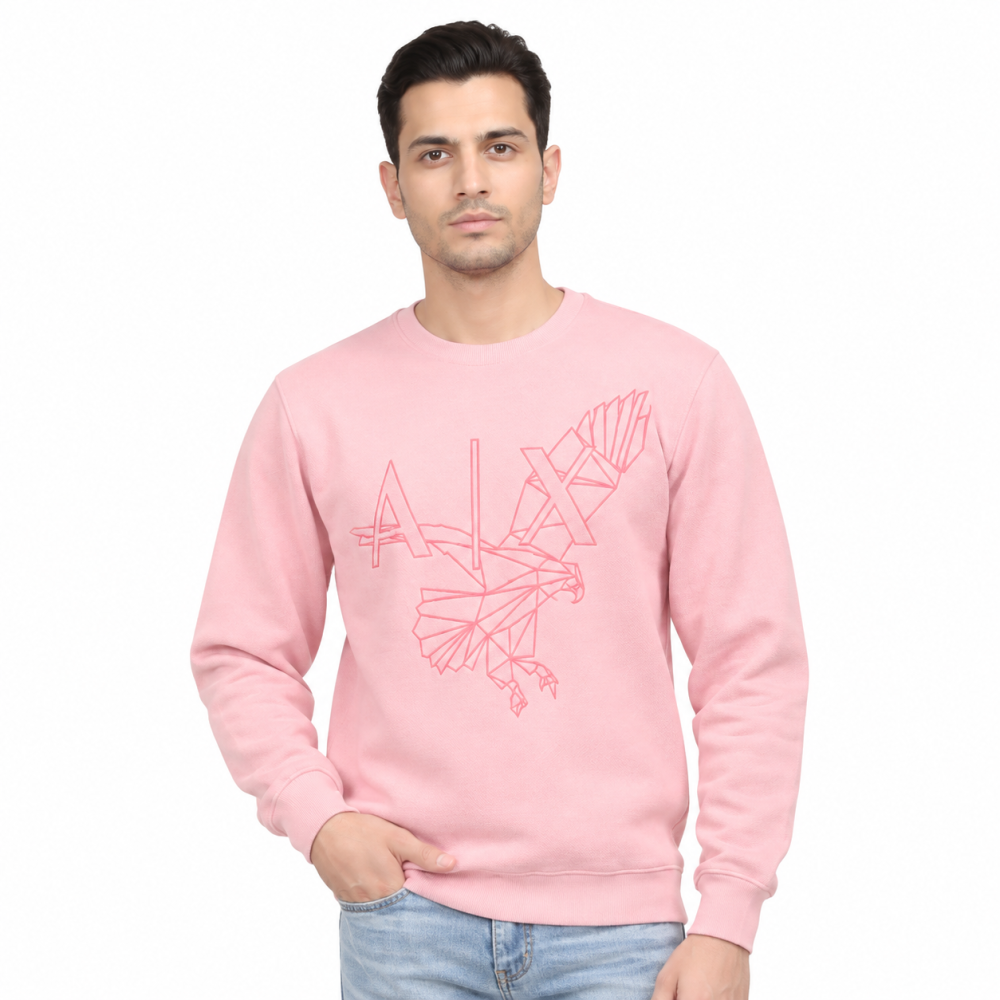 Armani Exchange Peach Premium Quality Sweatshirt