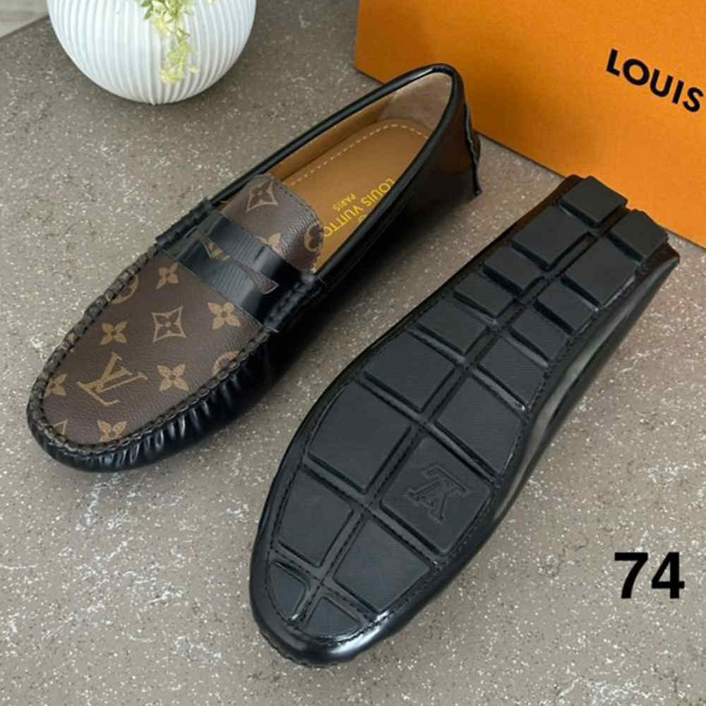 Louis Vuitton Gloria Moccasin Brown Loafer