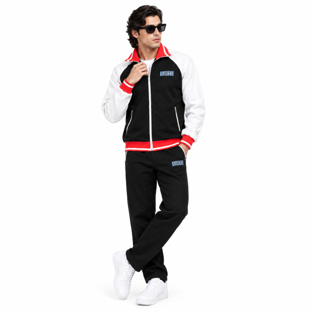 Gucci Black Premium Quality Track Suit