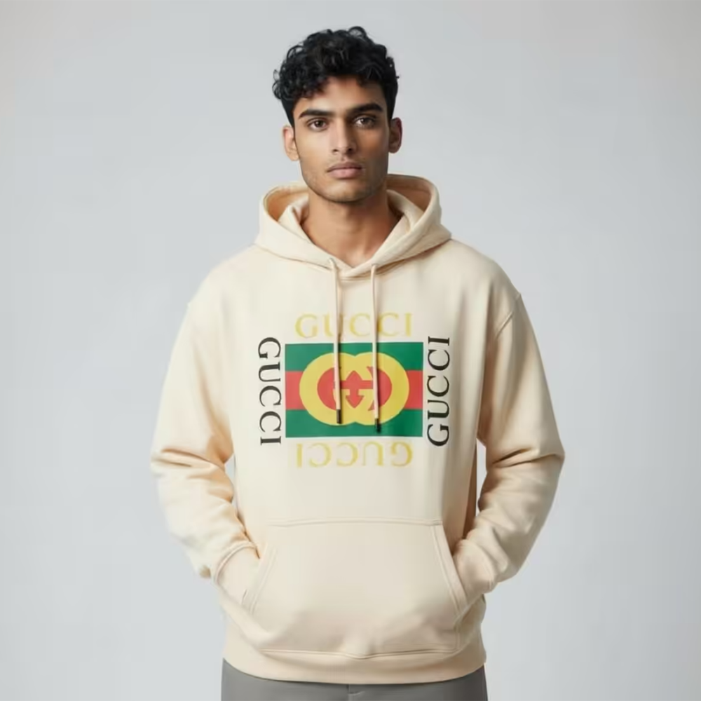 Gucci Vintage Logo Interlocking G Hoodie