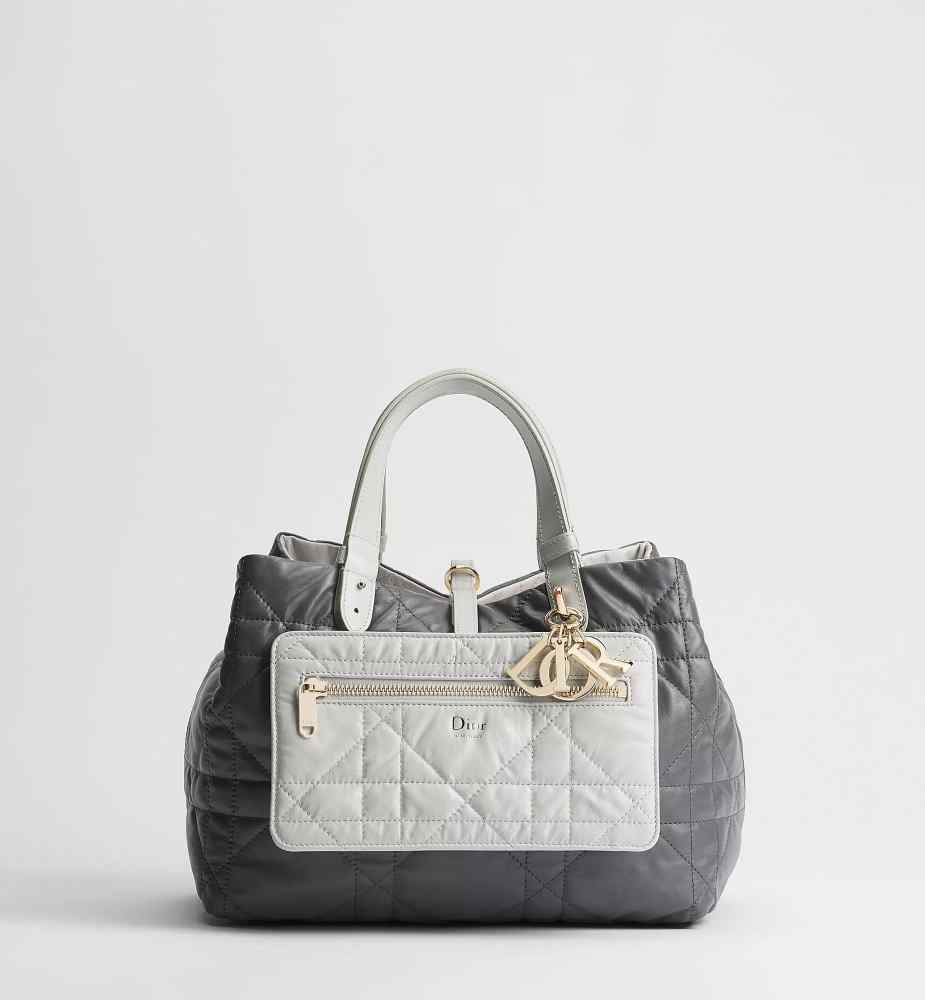 Dior Toujours Reversible White Medium Handbag