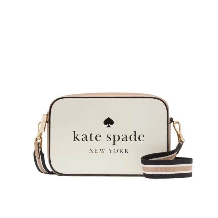Kate Spade New York Oh Snap Colorblock White Mini Camera Bag