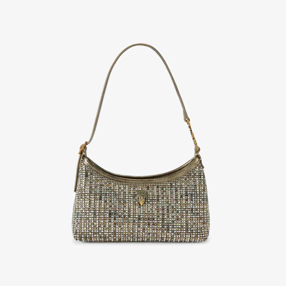 Kurt Geiger Kensington Small Studded Embellisshed Shoulder Bag