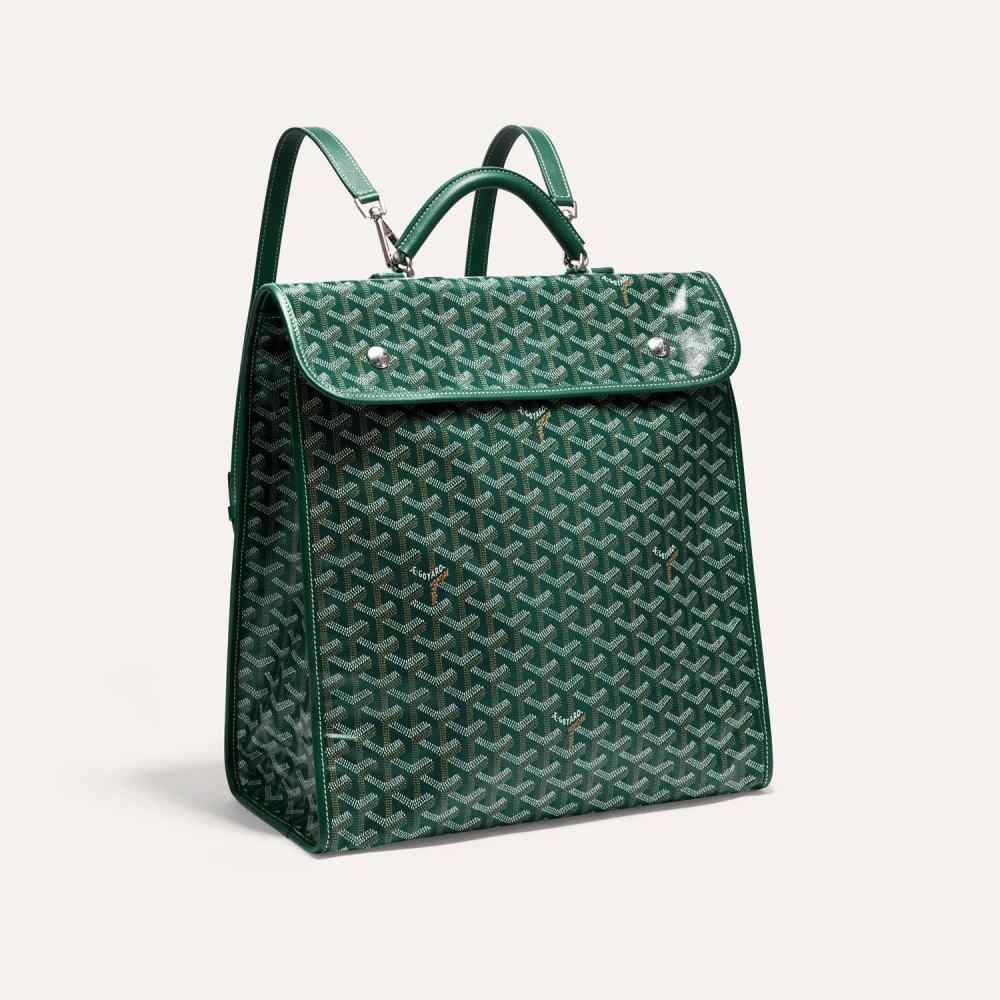 Goyard Saint Leger Green Backpack