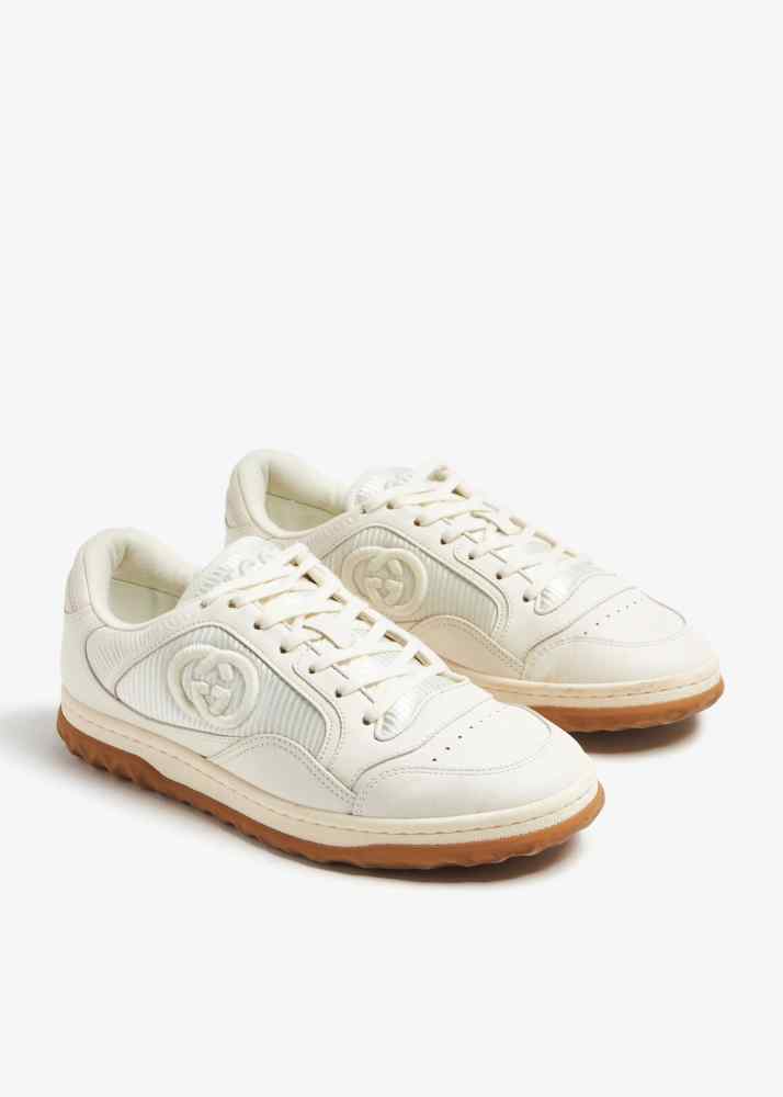 Gucci 'Off-White Gum' MAC80 Leather Sneakers