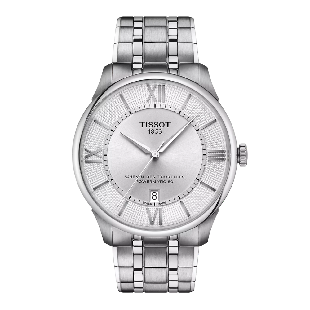 Tissot Chemin Des Tourelles Powermatic 80 Silver-White Dial Watch T099.407.11.038.00