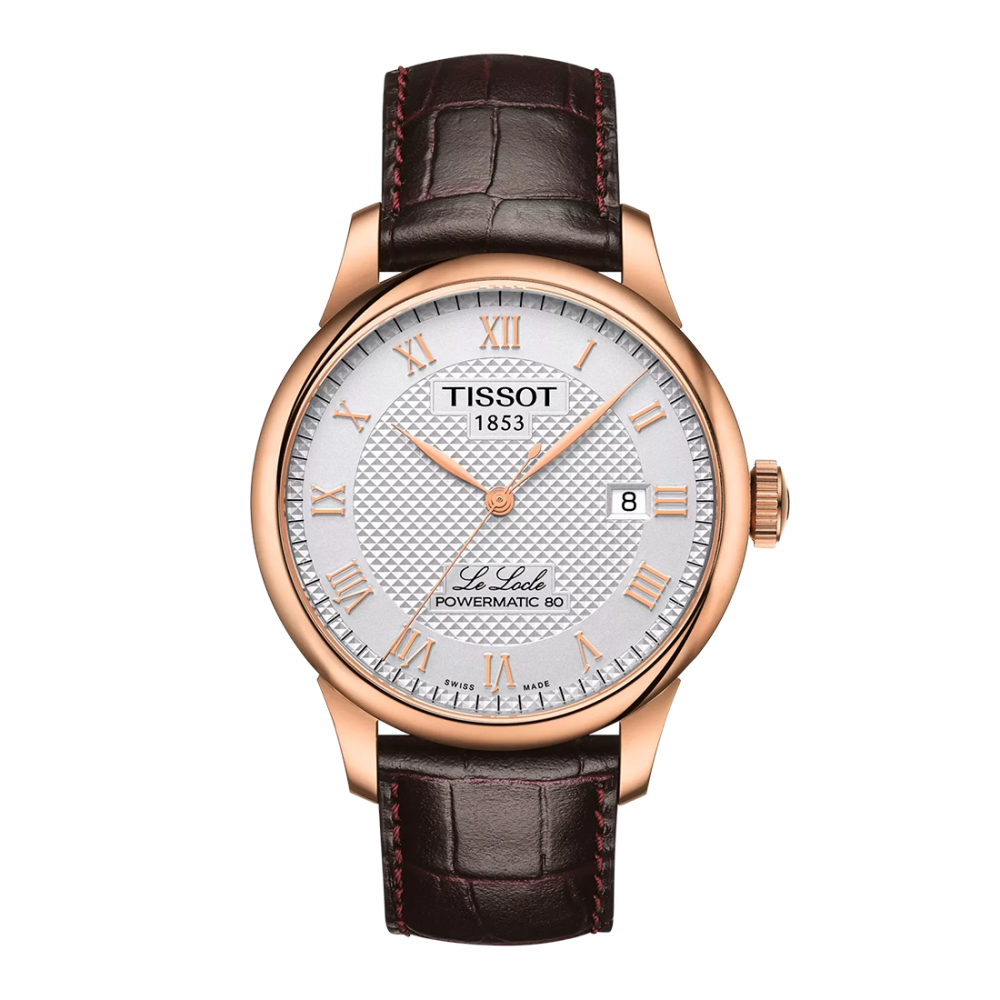 Tissot Le Locle Powermatic 80 Rose Gold-Tone Watch T006.407.36.033.00