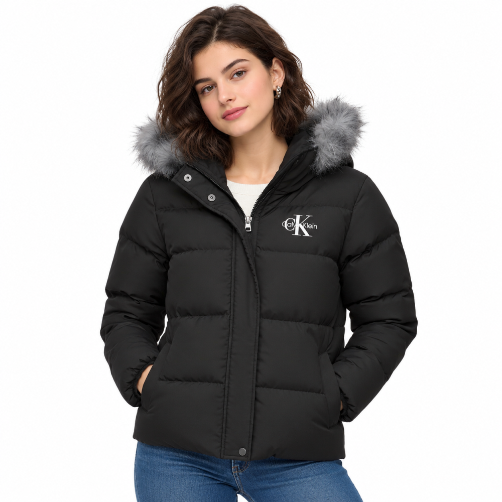 Calvin Klein Black Premium Quality Puffer Jacket