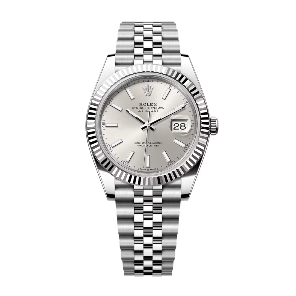 Rolex Datejust 36 Oyster, 36 mm, Oystersteel and White Gold Watch 126234