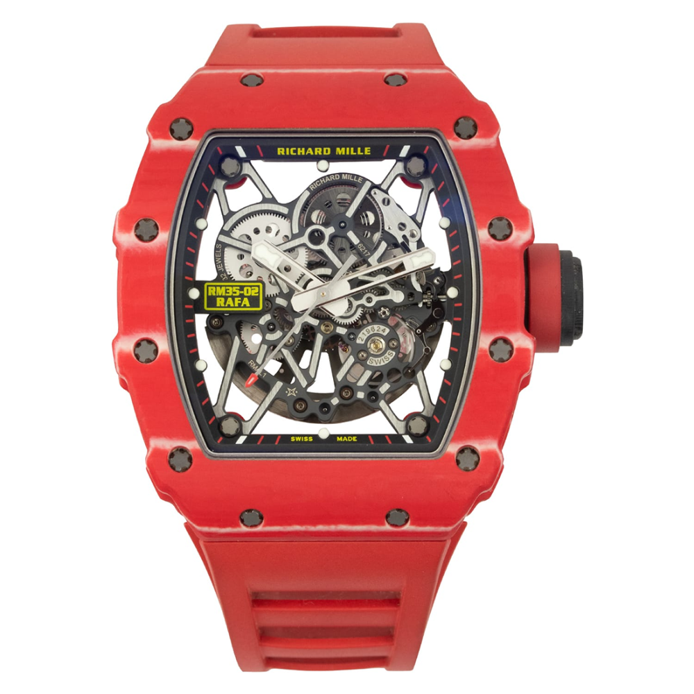 Richard Mille RM 35-02 Automatic "Rafael Nadal" Red Quartz Watch