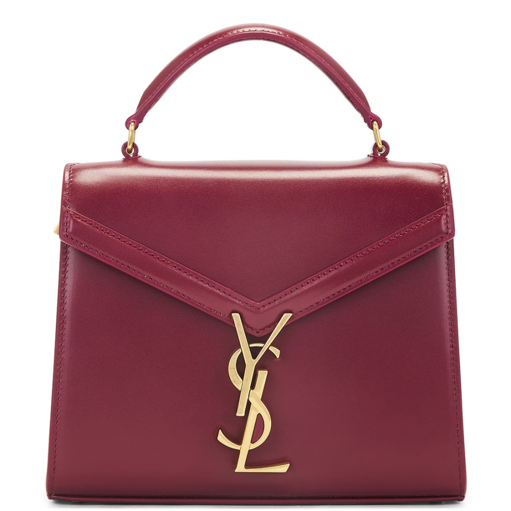 Ysl Cassandra Wine Handbag