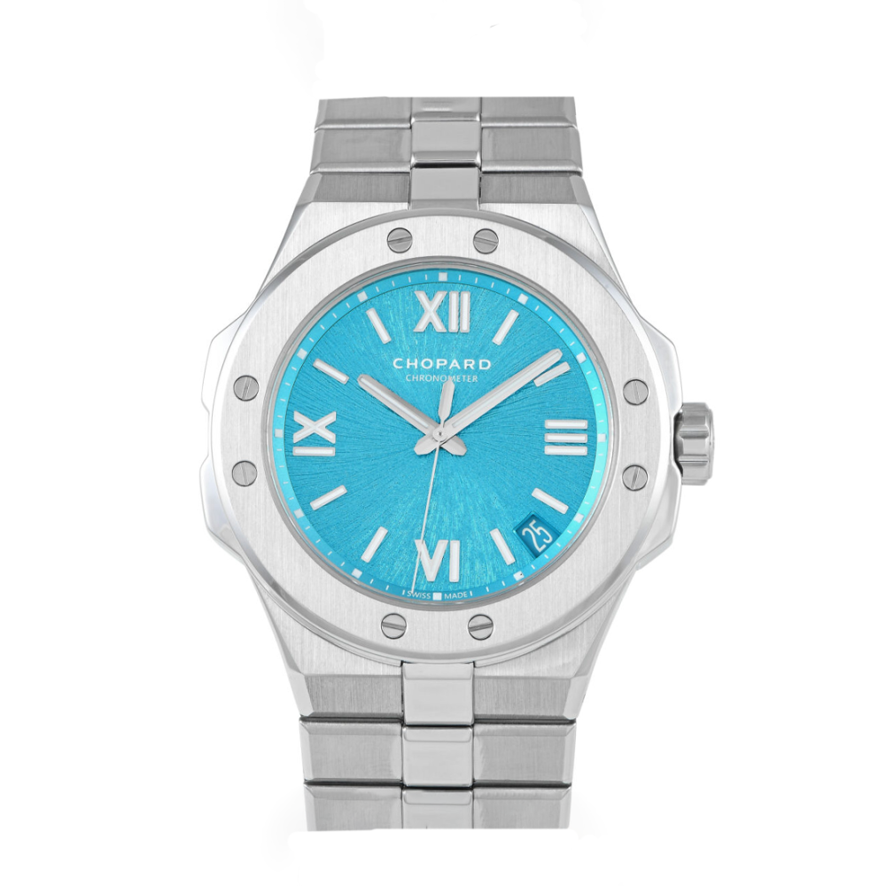Chopard Alpine Eagle 41 "Maritime Blue" Dial Watch 298600-3016