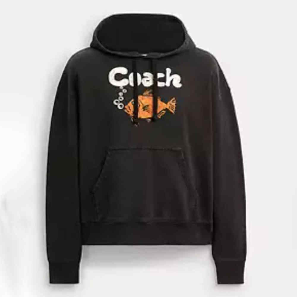Coach Fish Graphic Hoodie