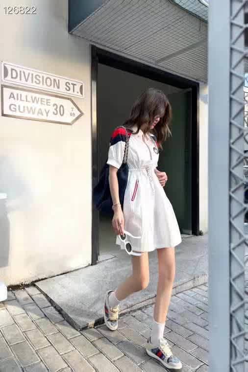 Gucci White Premium Quality Dress-thumb-2