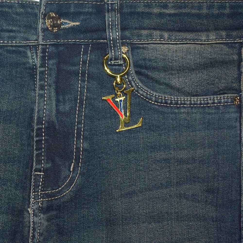 Louis Vuitton Light Blue Premium Quality Jeans-thumb-1