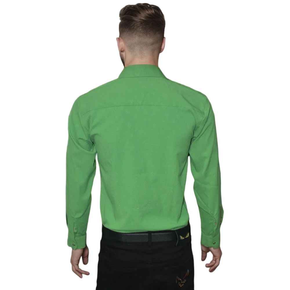 Louis Vuitton Lime Green Premium Quality Shirt-thumb-1