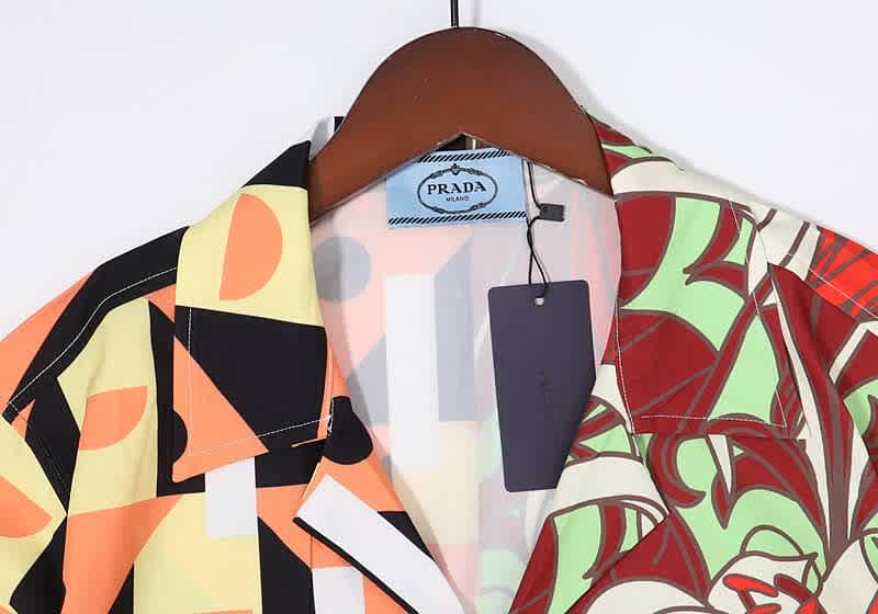 Prada Red & Yellow Premium Quality Shirt-10