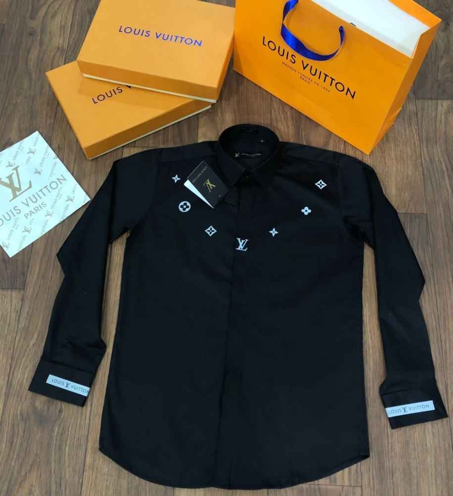 Louis Vuitton White Premium Quality Shirt-1