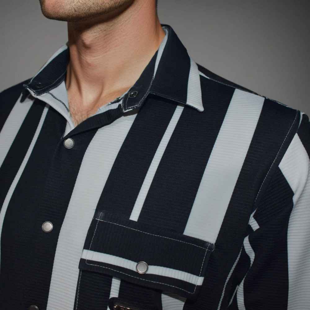 Prada White & Black Premium Quality Shirt-2