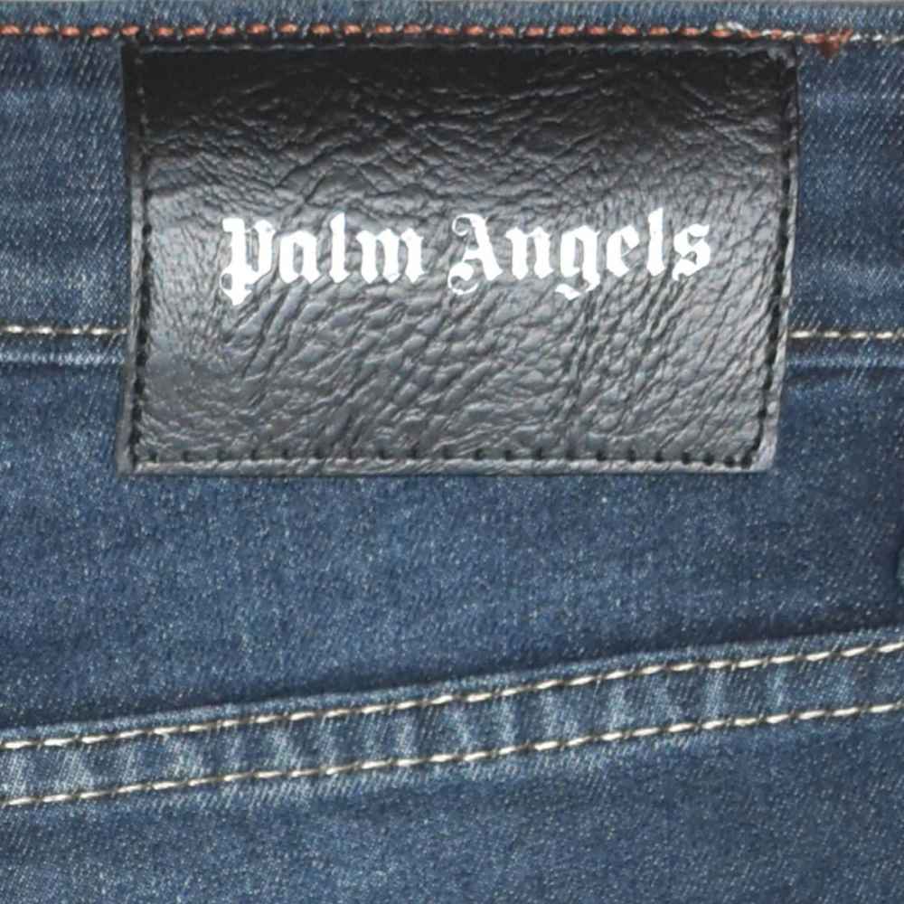 Palm Angels Blue Premium Quality Jeans-thumb-4
