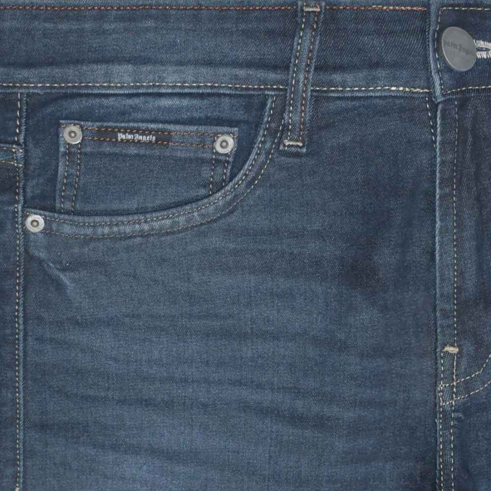 Palm Angels Blue Premium Quality Jeans-thumb-2