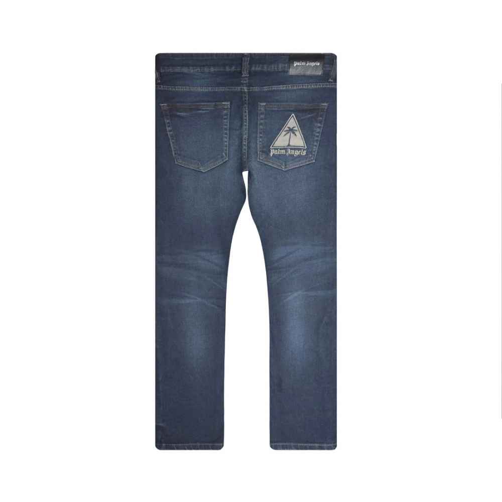 Palm Angels Blue Premium Quality Jeans-thumb-5