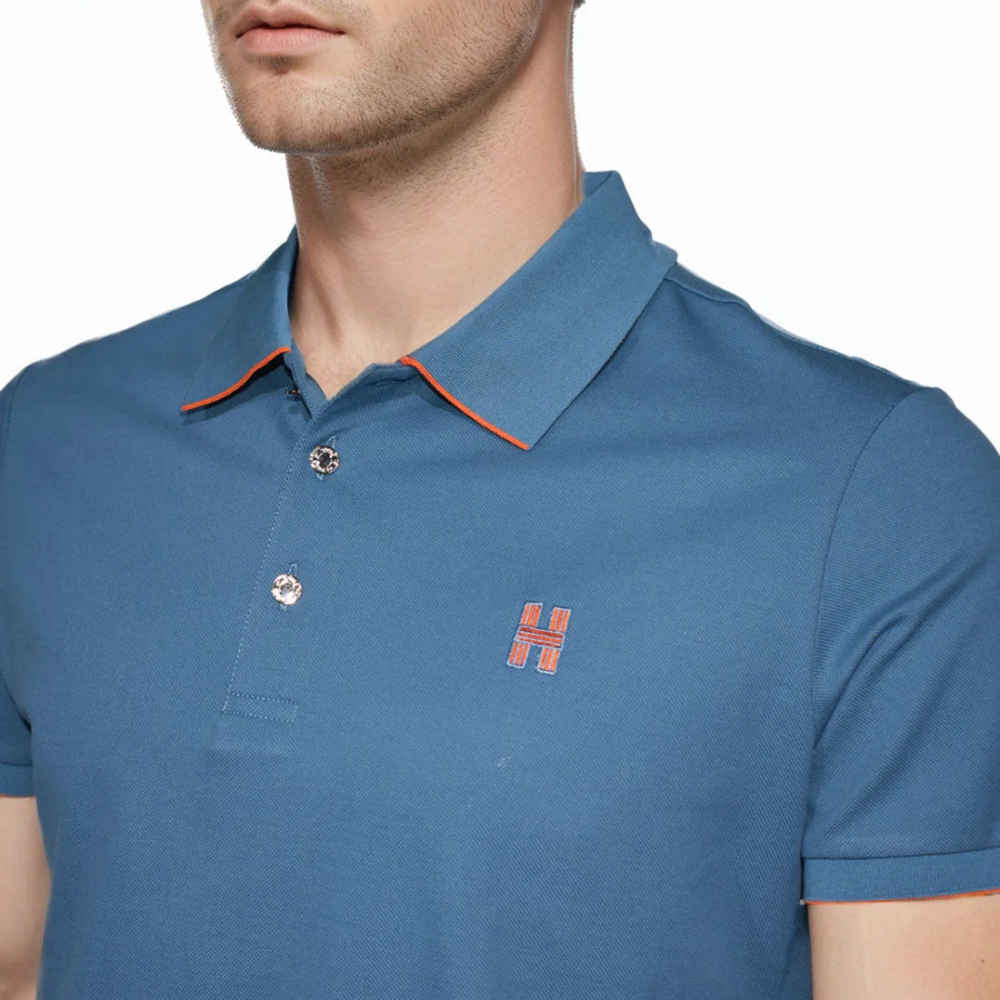 Hermes Blue Premium Quality T-shirt-thumb-2