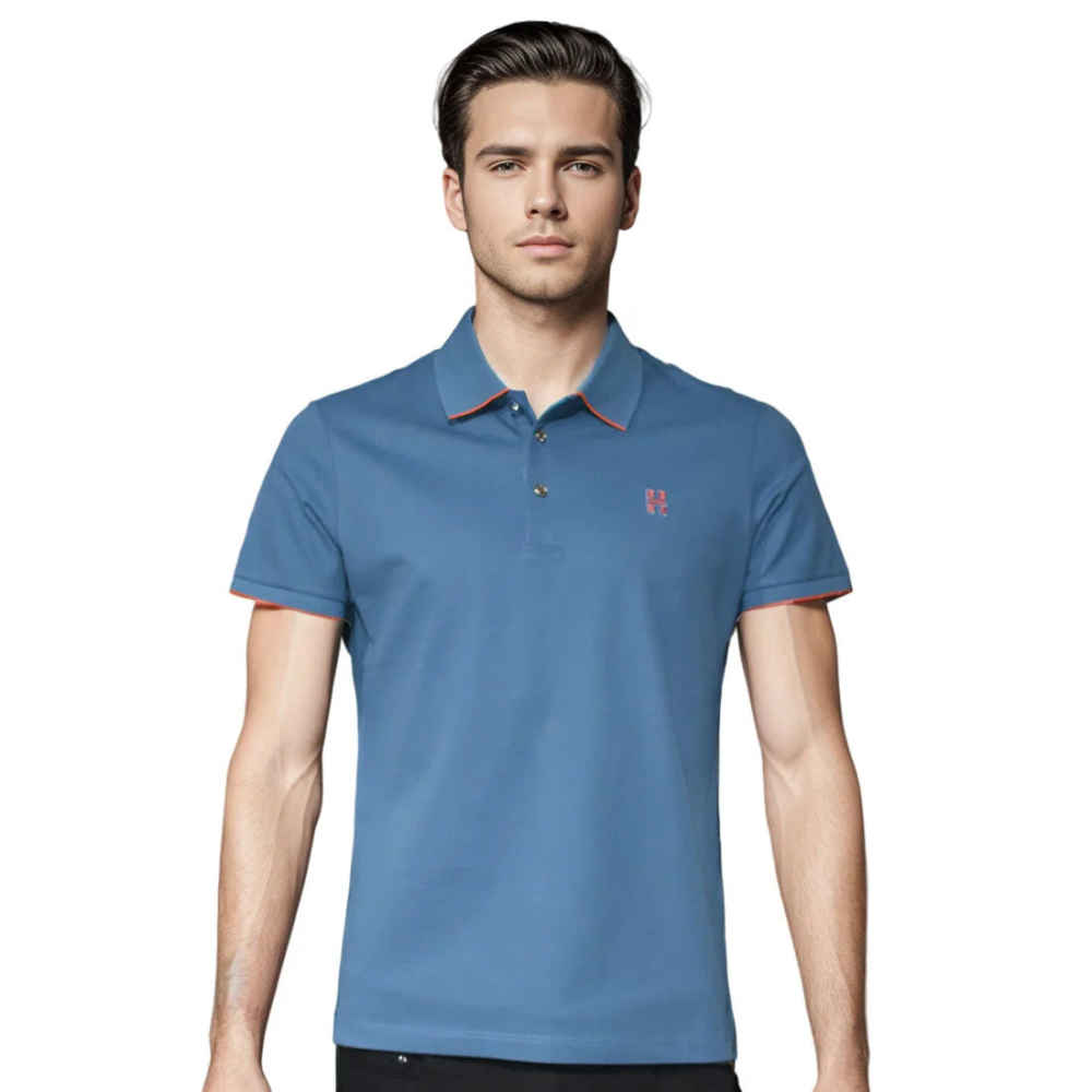 Hermes Blue Premium Quality T-shirt-thumb-0