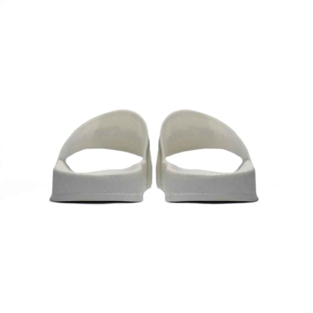 Off-White White Premium Quality Men's Flip-Flops-5
